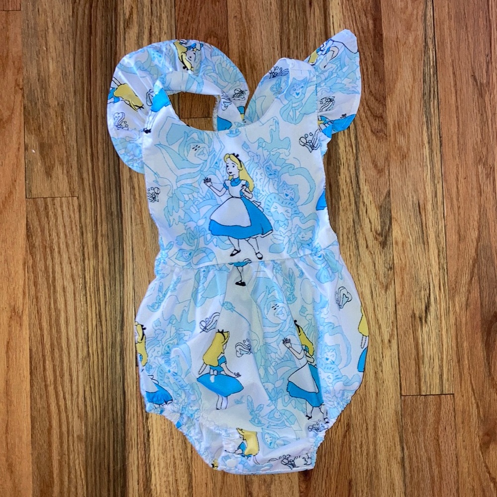 Alice in Wonderland onesie